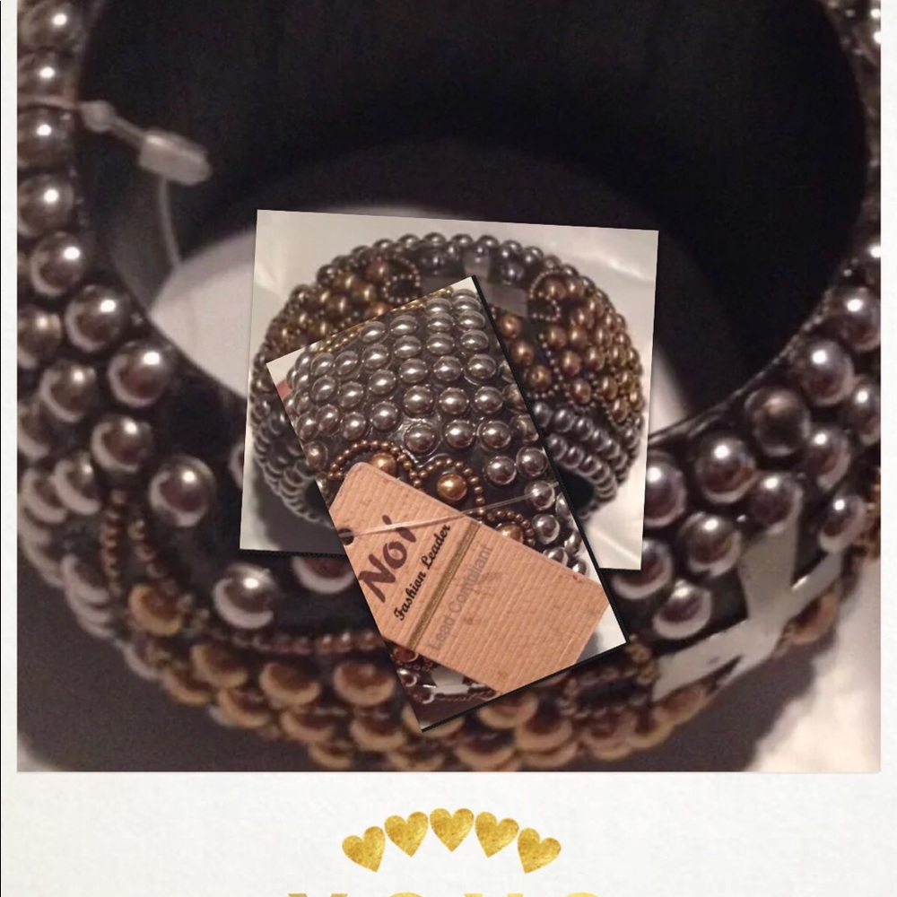 NOi Fashion Cross Bohemian Embellished Bracelet